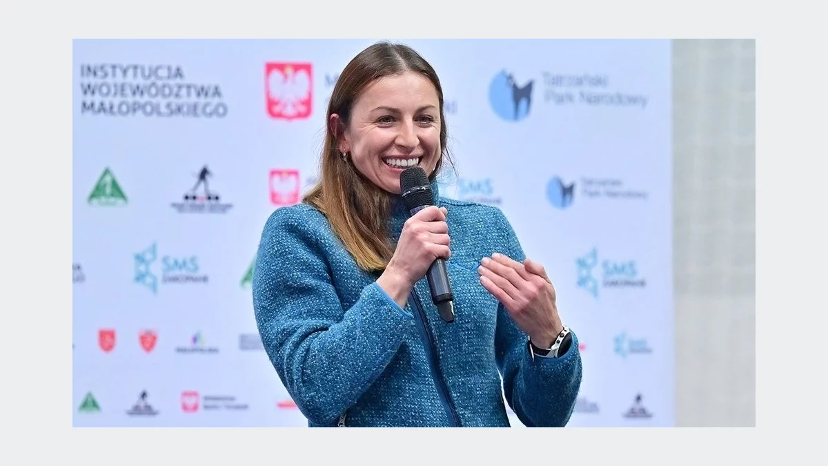 Justyna Kowalczyk-Tekieli spotkała się z młodzieżą/fot.: UMWM
