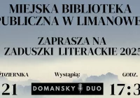 Zaduszki Literackie w bibliotece – poezja i muzyka w jesiennym nastroju - zdjęcie główne