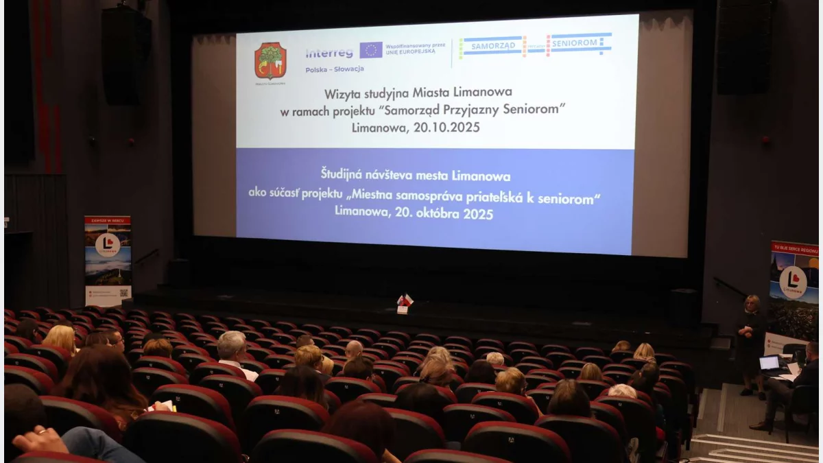 Wizyta studyjna w Limanowej – Samorząd przyjazny seniorom
