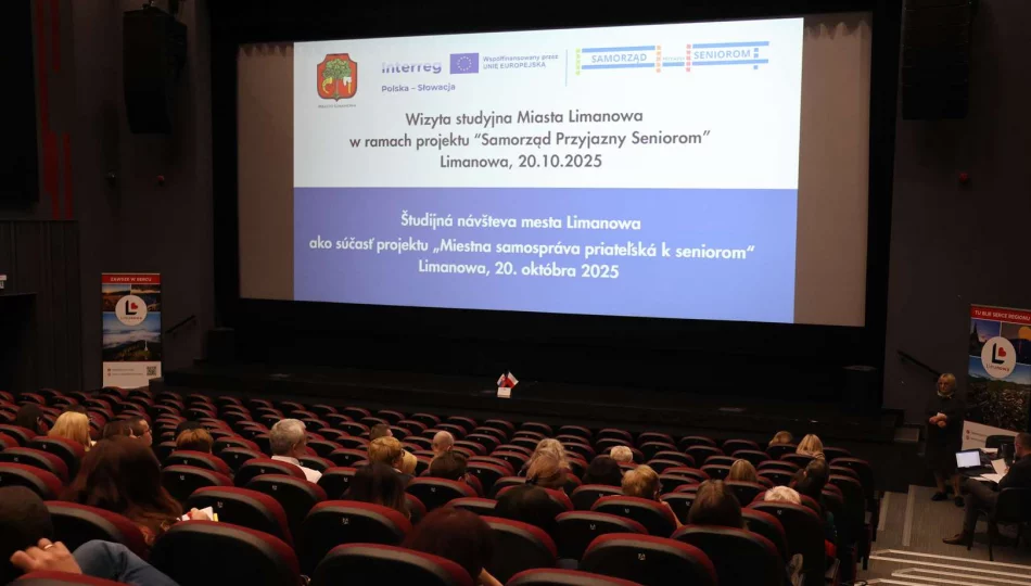 Wizyta studyjna w Limanowej – Samorząd przyjazny seniorom - zdjęcie 1