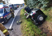 Dwie kolizje na drogach, sprawca jednej uciekł - zdjęcie główne