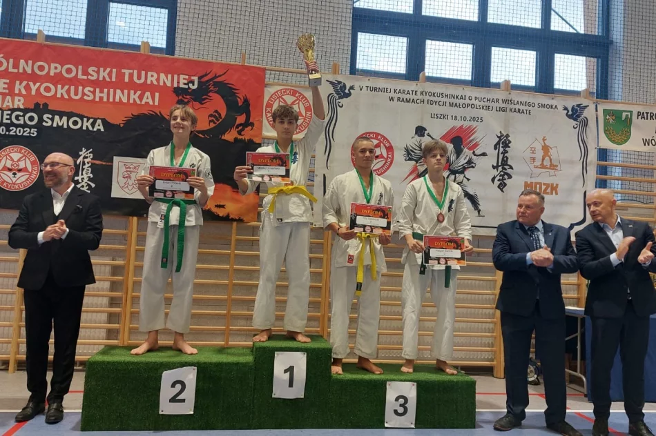 V Ogólnopolski Turniej Karate Kyokushinkai o Puchar Wiślanego Smoka 6 medali i kolejny udany start karateków ARS Limanowa – JONIEC Team - zdjęcie 2