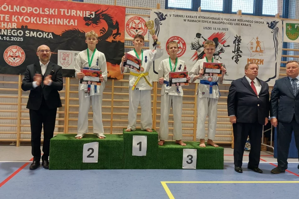 V Ogólnopolski Turniej Karate Kyokushinkai o Puchar Wiślanego Smoka 6 medali i kolejny udany start karateków ARS Limanowa – JONIEC Team - zdjęcie 3