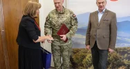 Zmiana dowódcy 11. Małopolskiej Brygady Obrony Terytorialnej. Podziękowania i gratulacje od Burmistrz Limanowej - zdjęcie 4