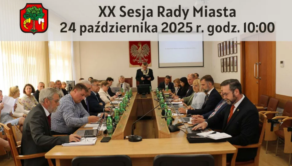 Sesja Rady Miasta Limanowa – 24 października godz.10:00 - zdjęcie 1
