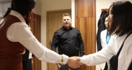 Prezydent Światowej Organizacji Karate wraz z delegacją z Japonii gościem Urzędu Miasta Limanowa! - zdjęcie 2