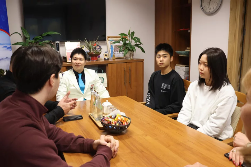 Prezydent Światowej Organizacji Karate wraz z delegacją z Japonii gościem Urzędu Miasta Limanowa! - zdjęcie 6