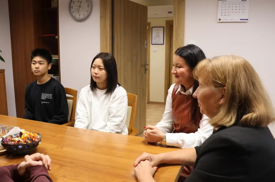 Prezydent Światowej Organizacji Karate wraz z delegacją z Japonii gościem Urzędu Miasta Limanowa! - zdjęcie 7