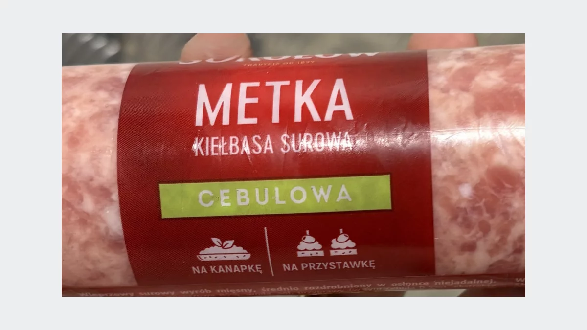 GIS ostrzega przed bakterią E. coli w partii tatara wołowego i metki cebulowej