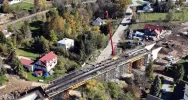 Nowy most kolejowy rośnie nad Limanową - zdjęcie 3