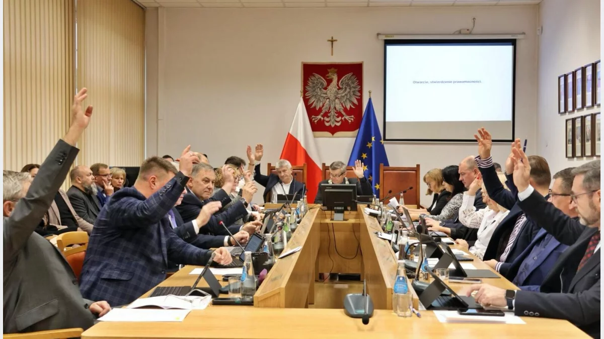 Sesja Rady Miasta/fot.: UM Limanowa