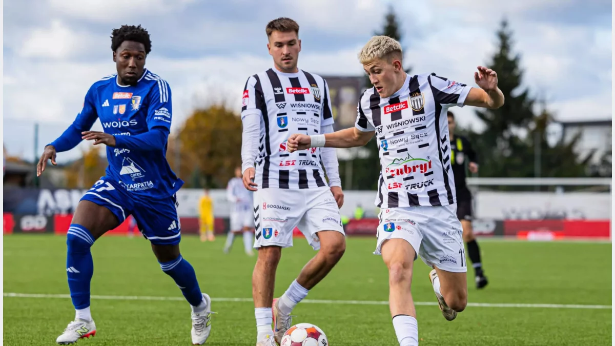 Piłkarska II liga: zmiany w Sandecji, Unia liderem, występy wychowanków/Fot.: archiwum Sandecja.pl