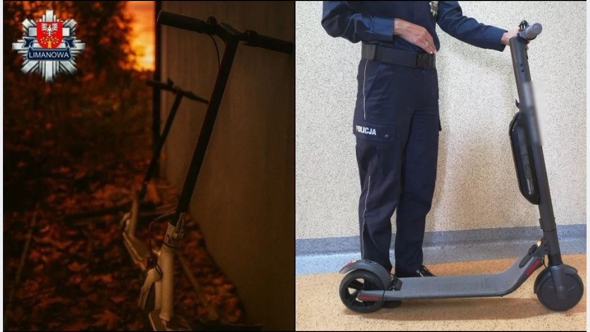 Nieletni kradli hulajnogi