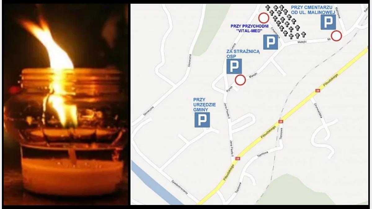 Zmiany w ruchu 1 listopada w Mszanie Dolnej