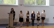 Ślubowanie uczniów klasy pierwszej w Szkole Podstawowej nr 2 w Siekierczynie - zdjęcie 5