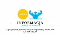 Planowane tymczasowe organizacje ruchu w związku z budową linii kolejowej 104 - zdjęcie główne
