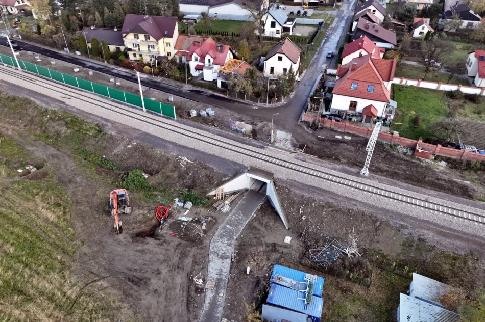 Kolejne bezkolizyjne skrzyżowanie przy modernizacji linii 104 - zdjęcie 3