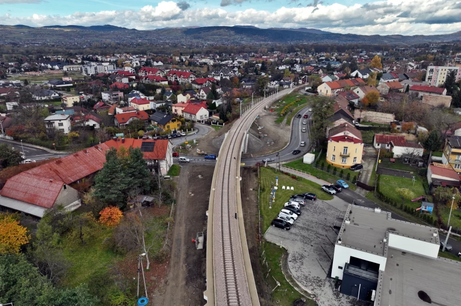 Kolejne bezkolizyjne skrzyżowanie przy modernizacji linii 104 - zdjęcie 8