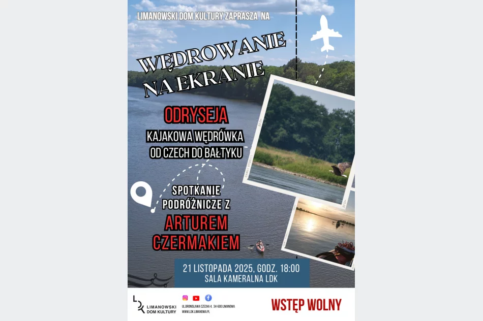 21 listopada przeżyjemy prawdziwą Odryseję, czyli kajakową wędrówkę od Czech do Bałtyku w cyklu "Wędrowanie na ekranie" - zdjęcie 2