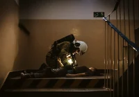 Ćwiczenia kryzysowe - scenariusz zakładał uderzenie drona - zdjęcie główne