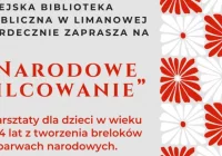 “Narodowe filcowanie” – warsztaty z tworzenia breloków w barwach patriotycznych w bibliotece - zdjęcie główne