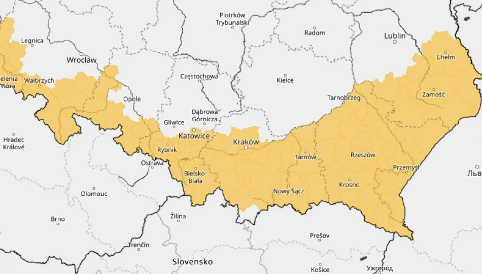 IMGW ostrzega przed gęstą mgłą. Widzialność spadnie miejscami do 100 metrów. Możliwe przymrozki - zdjęcie 1