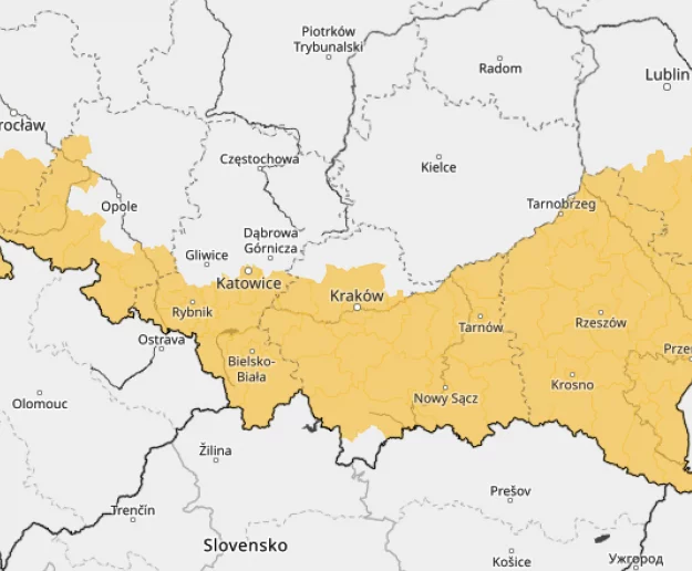 IMGW ostrzega przed gęstą mgłą. Widzialność spadnie miejscami do 100 metrów. Możliwe przymrozki - zdjęcie główne