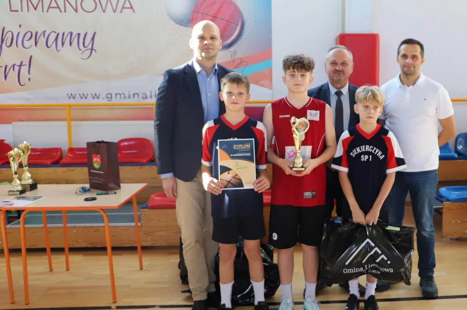 Rozstrzygnięcie mistrzostw Gminy Limanowa w Koszykówce 3x3 Dzieci - zdjęcie 7