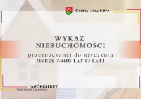 Wykaz nieruchomości stanowiącej własność Gminy Limanowa przeznaczonej do użyczenia na okres 7 lat - zdjęcie główne
