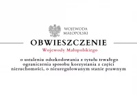 Ogłoszenie Wojewody Małopolskiego o ustaleniu odszkodowania - 5.11 - zdjęcie główne