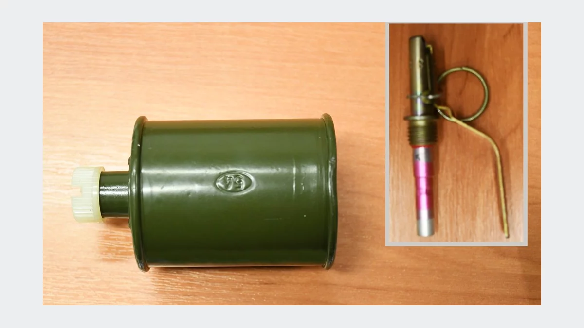 Przyniosła na komisariat policji... granat