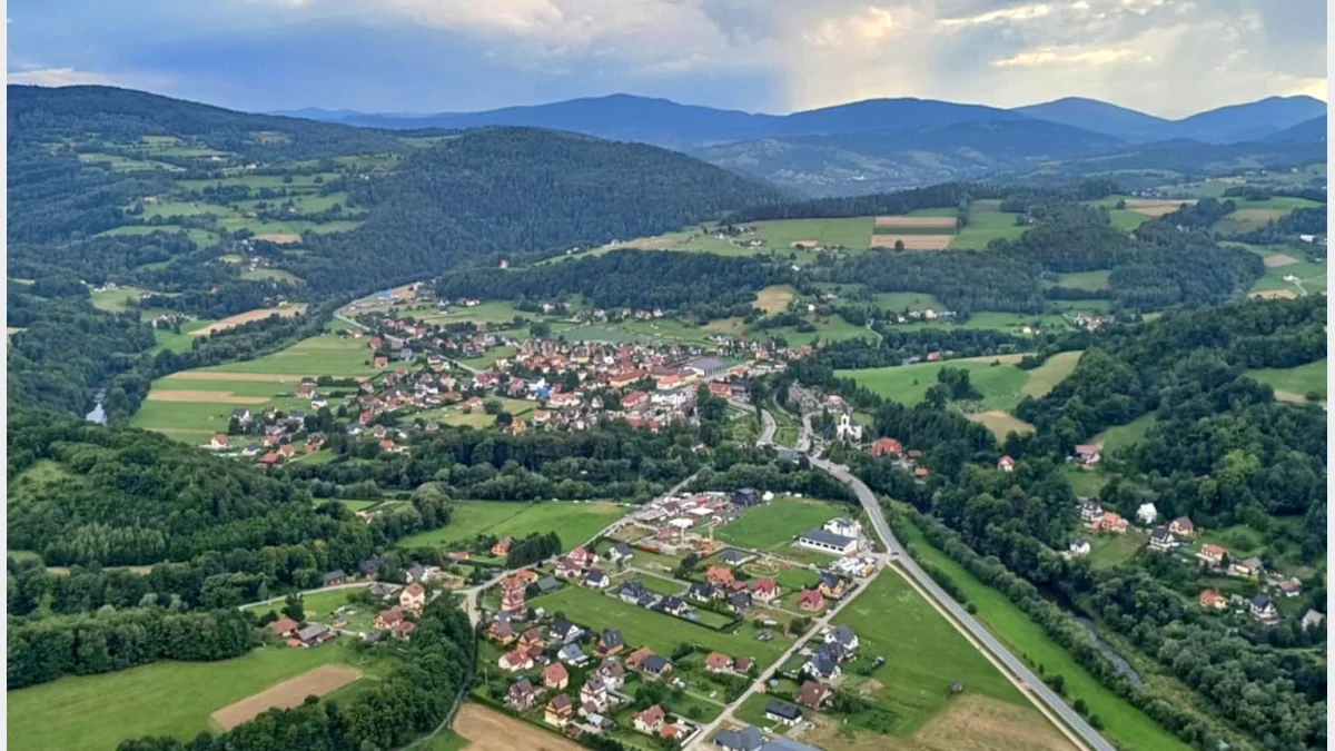 Panorama Laskowej/fot.: arch. UG Laskowa