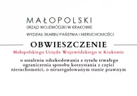 Ogłoszenie o ustaleniu odszkodowania - obręb Pisarzowa - 06.11 - zdjęcie główne
