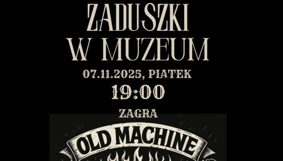 OLDMACHINE  – rockowy koncert zaduszkowy w limanowskim Muzeum - zdjęcie 1