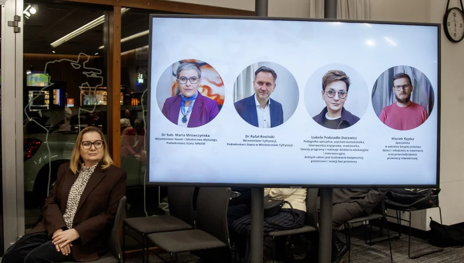 „Sieci na dzieci: stop cyberprzemocy” - ogólnopolski projekt przeciw przemocy w internecie  - zdjęcie 1