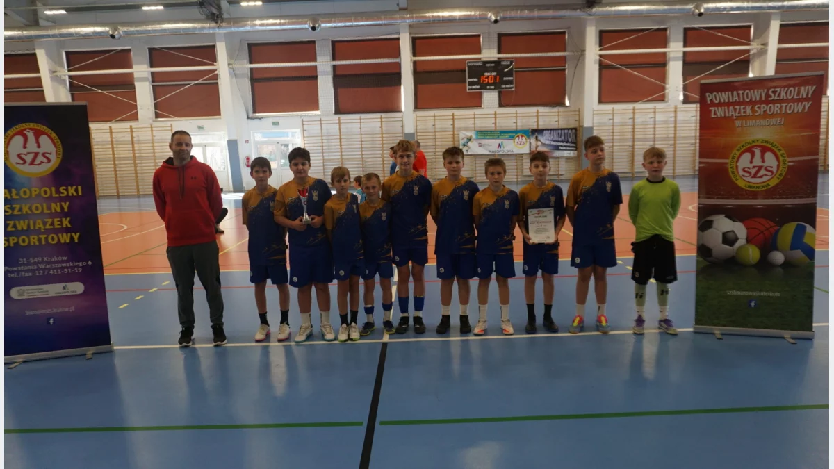 Srebrny sukces uczniów z Ujanowic/Fot.: MOS Limanowa