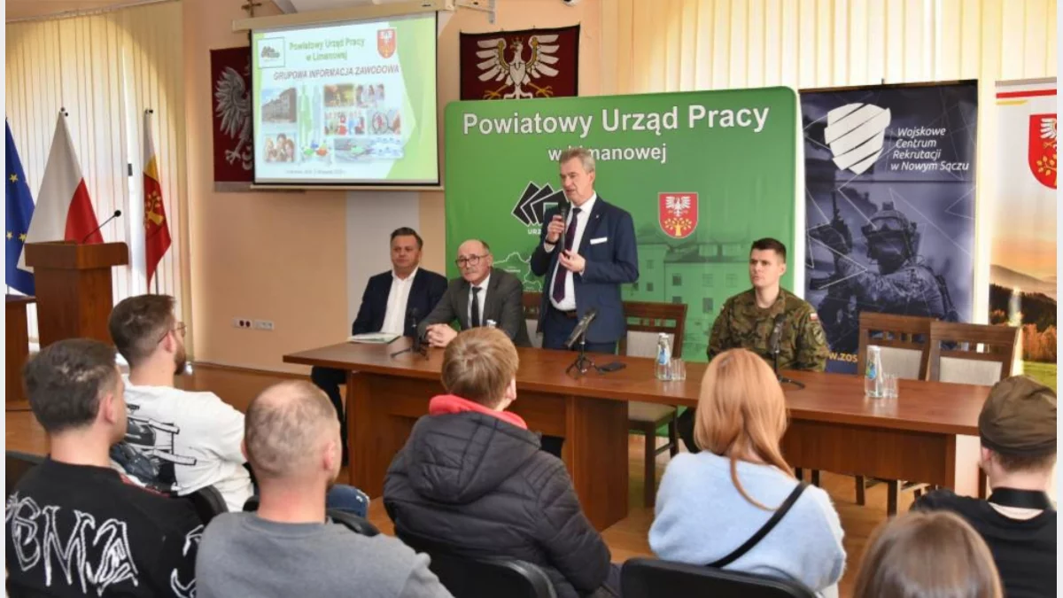Spotkanie zawodowe PUP i WCR w Limanowej/fot.: PUP Limanowa