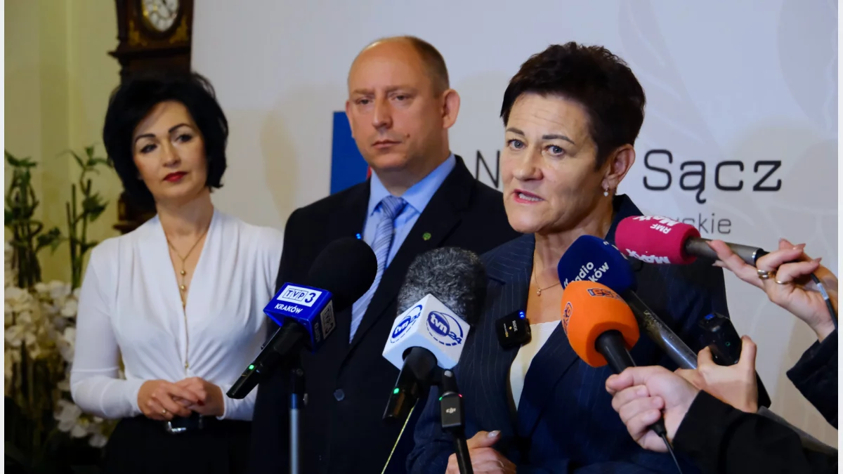 Bożena Borkowska wyznaczona do pełnienia zadań prezydenta Nowego Sącza/fot.: MUW Kraków