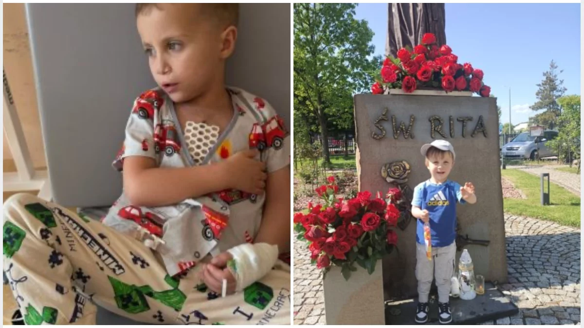 Pieniądze potrzebne "na już" - apel o wsparcie dla 5-letniego Gabrysia z wadą serca