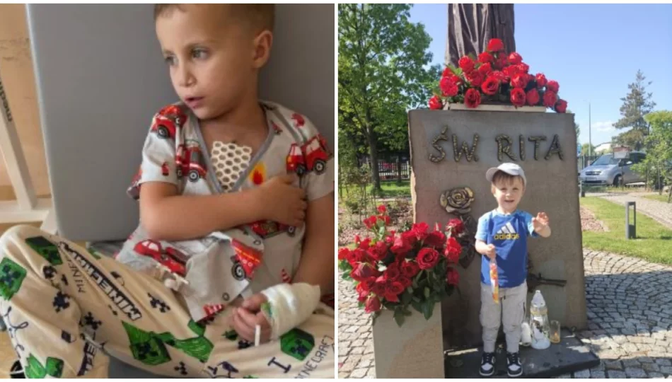 Pieniądze potrzebne "na już" - apel o wsparcie dla 5-letniego Gabrysia z wadą serca - zdjęcie 1