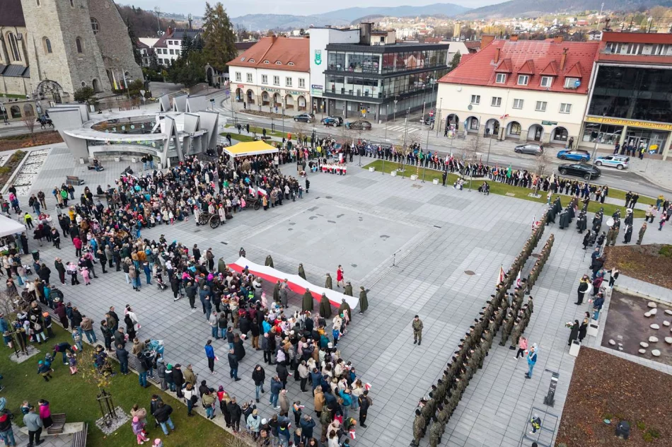 Limanowa uczciła wolność! 107. Rocznica Odzyskania przez Polskę Niepodległości - zdjęcie 2