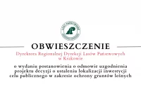 Obwieszczenie o wydaniu postanowienia - 13.11 - zdjęcie główne