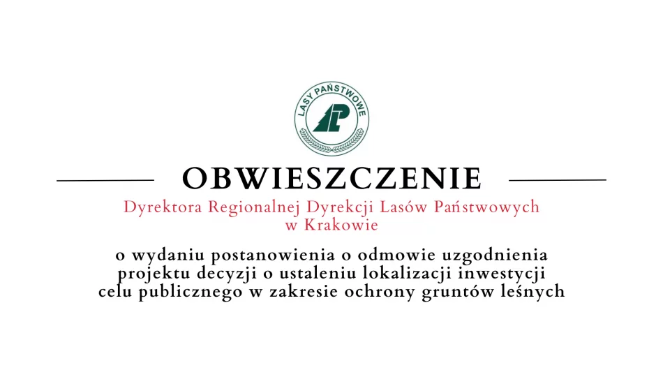 Obwieszczenie o wydaniu postanowienia - 13.11 - zdjęcie 1