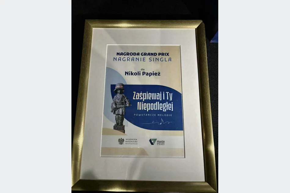 Nikola Papież z Pisarzowej z Nagrodą Grand Prix w Wieliczce! - zdjęcie 5