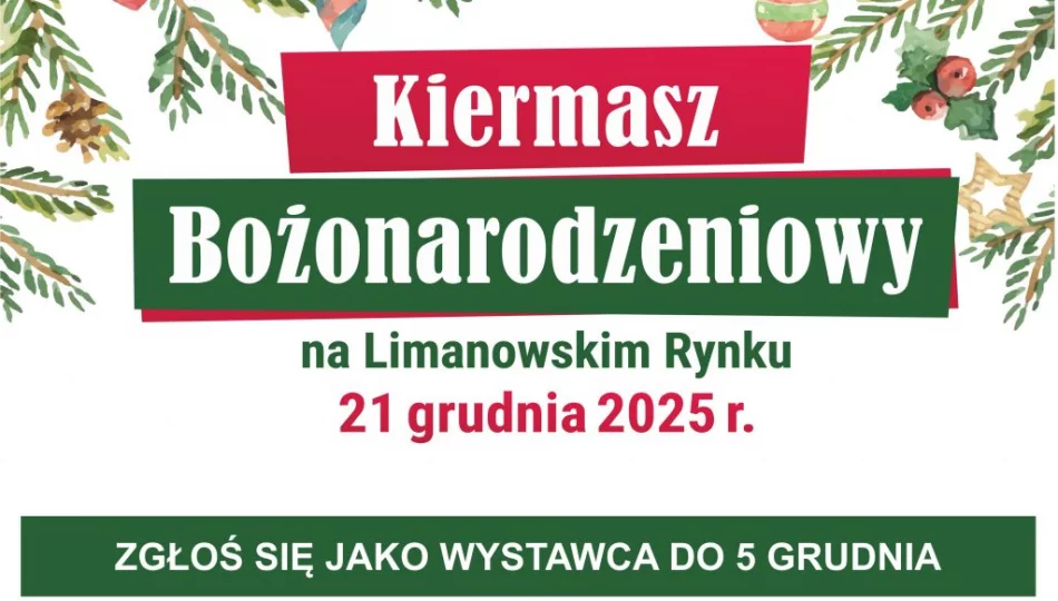 Do 5 grudnia przyjmowane są zgłoszenia do udziału w VI Kiermaszu Bożonarodzeniowym - zdjęcie 1