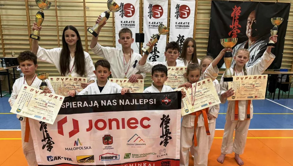 6 medali dla ARS Limanowa – JONIEC Team podczas Otwartych Mistrzostw Powiatu Rybnickiego w Karate Kyokushin - zdjęcie 1