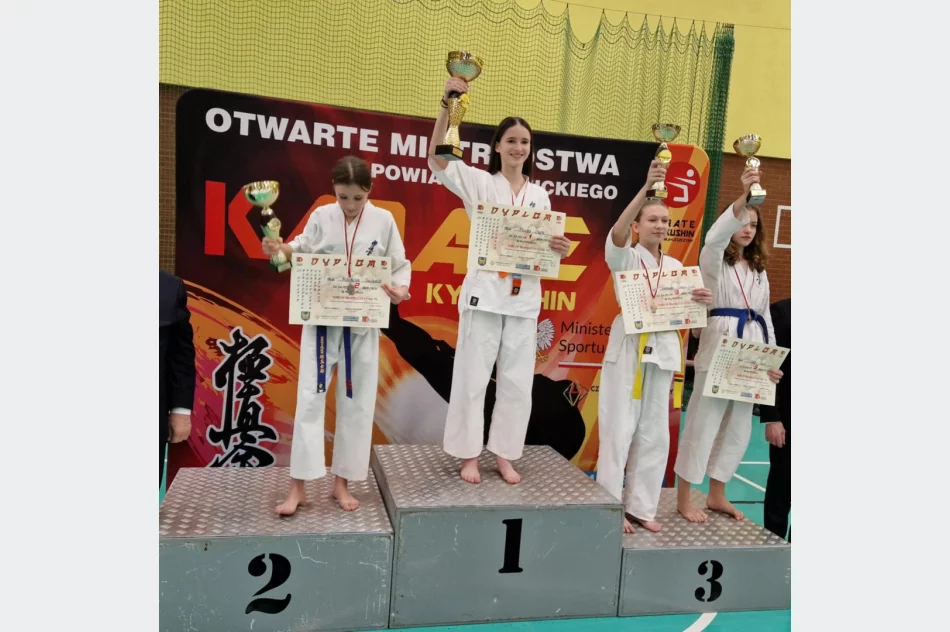 6 medali dla ARS Limanowa – JONIEC Team podczas Otwartych Mistrzostw Powiatu Rybnickiego w Karate Kyokushin - zdjęcie 5