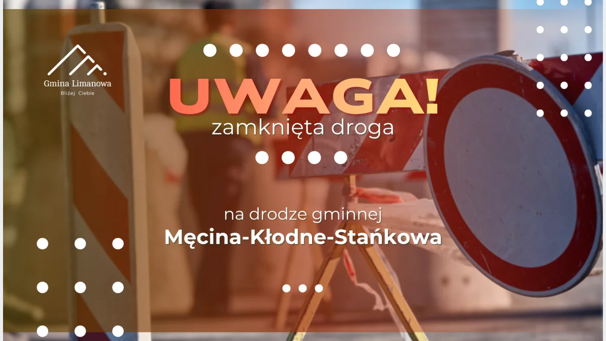 Tymczasowa organizacja ruchu na terenie Kłodnego i Męciny