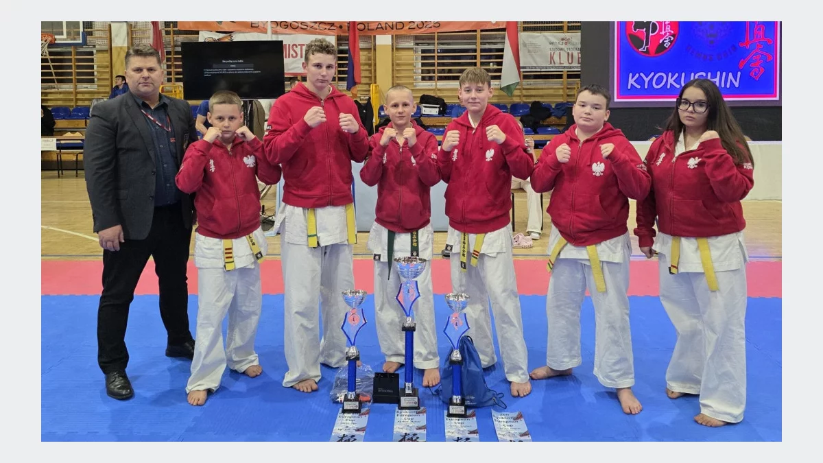  Trzy medale dla zawodników Limanowskiego Klubu Kyokushin Karate na Pucharze Europy ZenKyokushin
