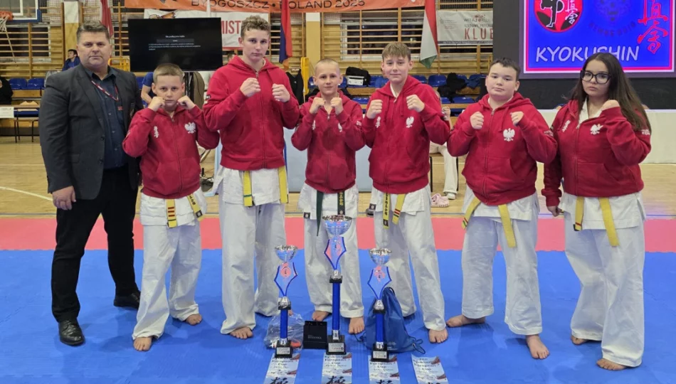  Trzy medale dla zawodników Limanowskiego Klubu Kyokushin Karate na Pucharze Europy ZenKyokushin - zdjęcie 1